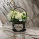 thumbnail image 4 of Planta Artificial Canastito Macetero Cordel Ovalado Deco blanco, 4 of 6
