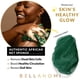thumbnail image 2 of Esponja exfoliante Bellanomi African, 45 pulgadas de largo, verde, 2 of 9