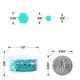 thumbnail image 4 of Set de purpurina Licool Craft, holográfico, grueso, 12 colores, 4 of 8