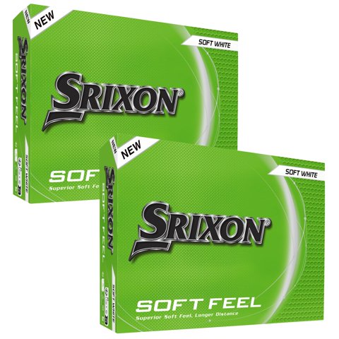 Pelotas De Golf Srixon Soft Feel Soft Feel 14 (Paquete De 24) Blancas