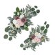 thumbnail image 4 of Arco De Flores Para Boda, Decoración Rústica De Fondo Para Recepción, Ceremonia, Fiesta, Color Rosa, 4 of 5