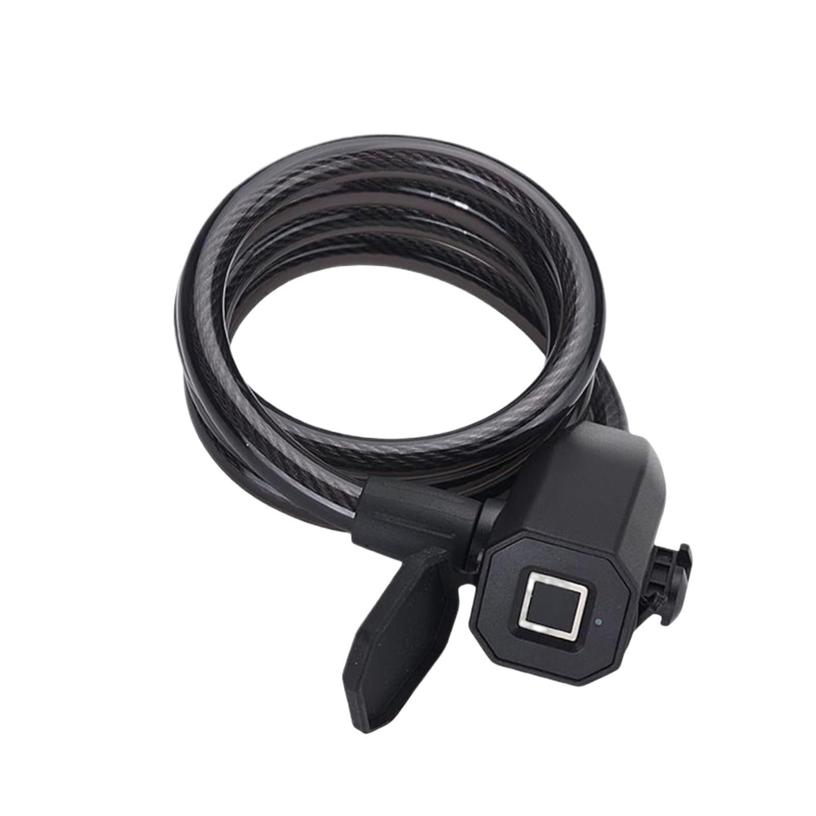 Xusx111 - Cerradura De La Bicicleta Con Huella Dactilar Con Llave Antirrobo Ligero Y Resistente Al Clima Cerradura De Cable Inteligente Biométrica Electrónica Digital Cerradura De Cable Cerradura De S