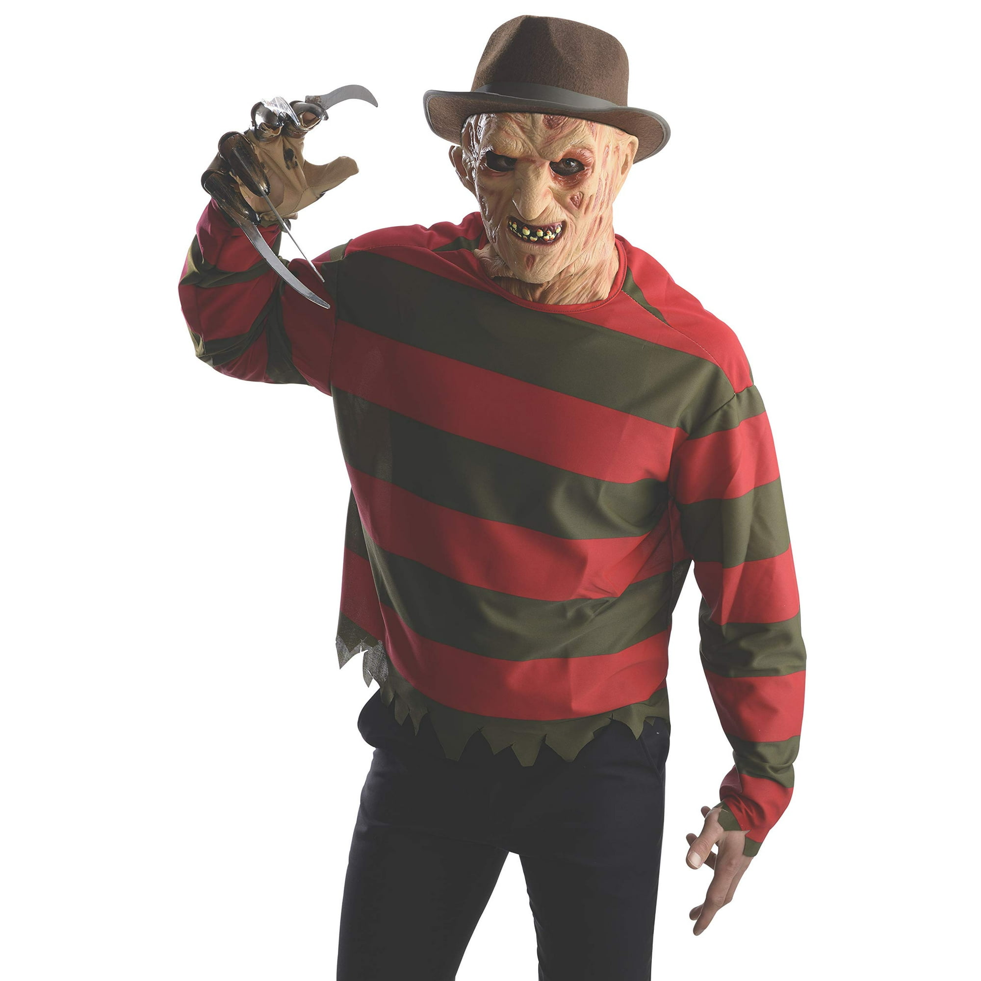 Rubies - Camisa De Disfraz De Nightmare On Elm Freddy Krueger Para Ho