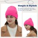 thumbnail image 2 of Gorro ACUSHLA Impermeable y Cortaviento de Punto Neon Rosa, 2 of 7