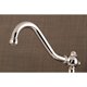thumbnail image 4 of Grifo de cocina Kingston Brass Vintage 6 de montaje en pared, níquel pulido, 4 of 5