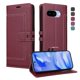 thumbnail image 1 of Premium Wallet Case for Google Pixel 9A with Card Slots & Kickstand, Flip Cover Red, 1 of 6