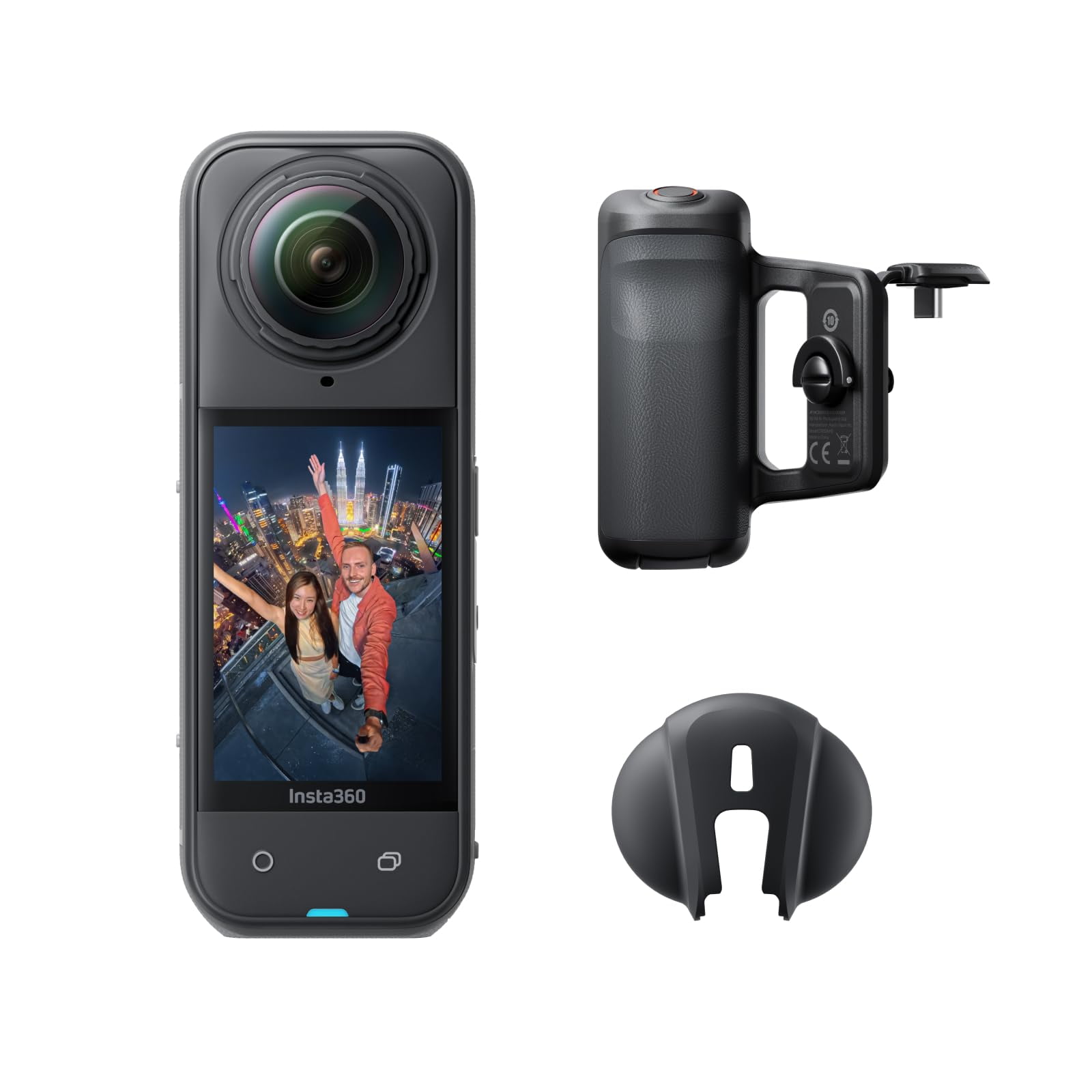Cámara Insta360 X5 Impermeable 8k 360° Con Empuñadura Para Fotografía