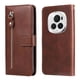 thumbnail image 3 of Funda con Cremallera para Honor Magic 6 Pro, Carcasa Cartera de Cuero PU con Soporte y Tarjetero, 3 of 6