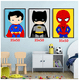 thumbnail image 2 of Cuadros Decorativos Superhéroe Pack X 3 Uds 35x50 Cm C/u, 2 of 2