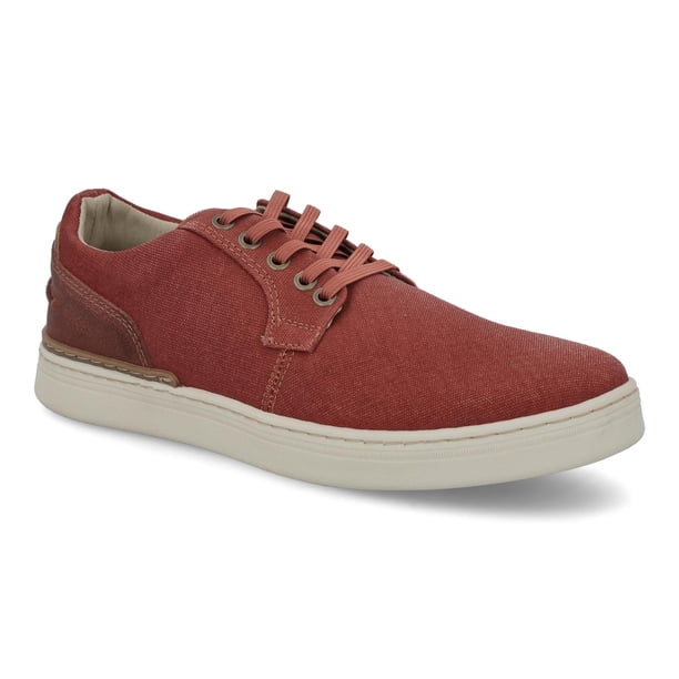 ZAPATILLAS HOMBRE TEXTIL CORDONES ESLASTICADOS BINN-0-82 rojo 39