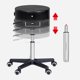 thumbnail image 3 of Taburete hidráulico rodante ajustable Master Massage Glider, 3 of 9