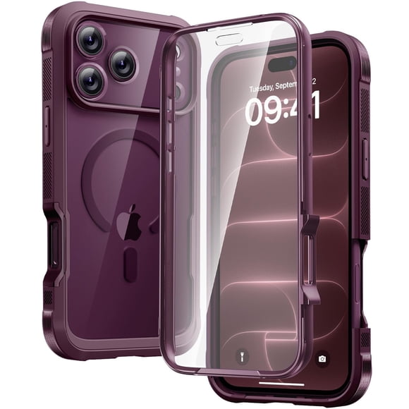 Funda Diaclara para iPhone 18 Pro Max - Burdeos