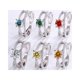 thumbnail image 3 of Anillos de Compromiso de Moissanita de 1 Quilate para Mujer Color D Claridad VVS1 Anillos de Diamante Anillos de Plata Esterlina 925 Regalos Anillos de Boda de Moissanita con Certificado, 3 of 8