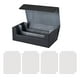 thumbnail image 1 of Caja De Baraja De Cartas Coleccionables, Juguete De Tarjeta De Recolección Fuerte, Estuche Para Tarjetas Deportivas De Cuero PU, Negro, Gris Y Blanco, 1 of 4