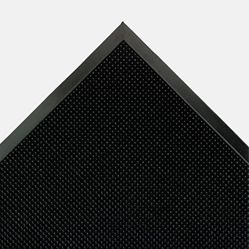 Alfombrilla antifatiga Ludlow Mat-A-Dor de goma, 91 x 183 cm, color negro
