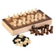 thumbnail image 5 of Juego De Ajedrez Educativo Portátil 3 En 1 Juegos De Mesa Para Viajes De Camping Patio Trasero 24 Cm X 24 Cm X 1,8 Cm, 5 of 5