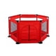 thumbnail image 1 of Corral Seguridad Bebe Hexagonal Rojo Juego Infantil 130 cm., 1 of 2