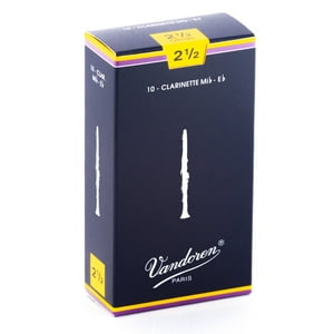 Cajas De Cañas Clariente Mib Tradicional Nº2.5 Vandoren