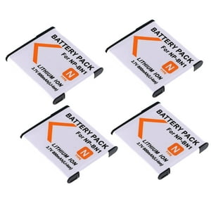 Genérico - 4 Baterías Np-Bn1 Sony Alternativa