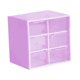 thumbnail image 3 of Organizador De Cajones Pequeño Para Escritorio, Organizador De Cuentas Para Tocador, Manualidades De Bricolaje, Oficina, Morado, 3 of 5