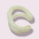 thumbnail image 1 of Piercing Oreja Earcuff Resina Color Blanco Sin Perforación, 1 of 3