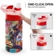 thumbnail image 4 of Akedo UltimateBotella de Agua con Tapa Pop Top de Un Toque, Acero Inoxidable, a Prueba de Fugas, para Deportes, Botella Infantil rosa 12 oz, 4 of 6