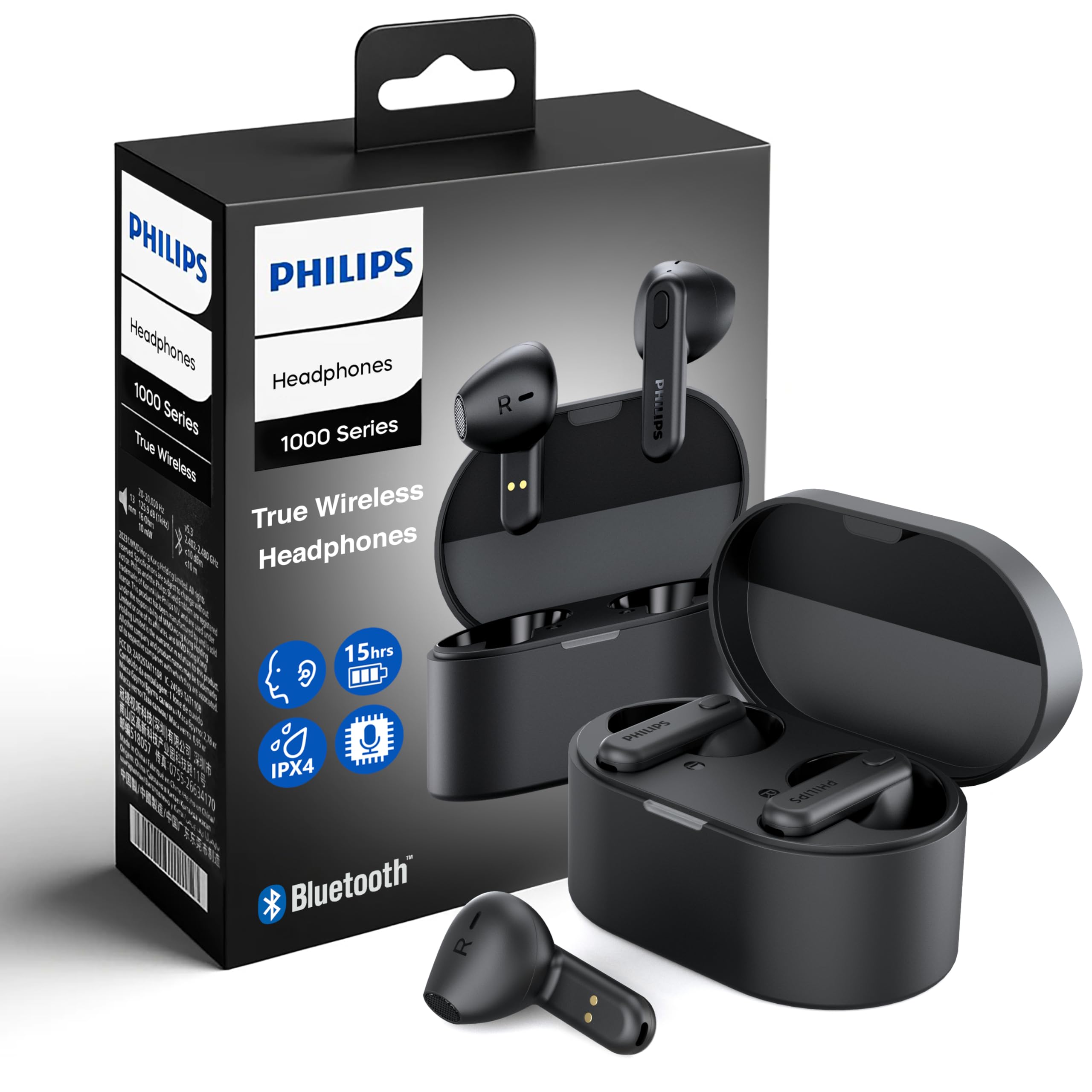 Auriculares True Wireless Philips Tat1138 Bluetooth 5.3 Ipx4