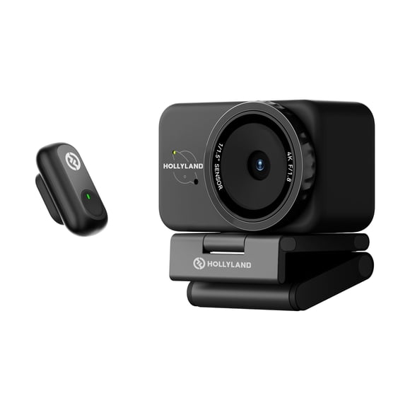 Webcam Hollyland Lyra UHD 4K 50MP con PDAF y encuadre automático