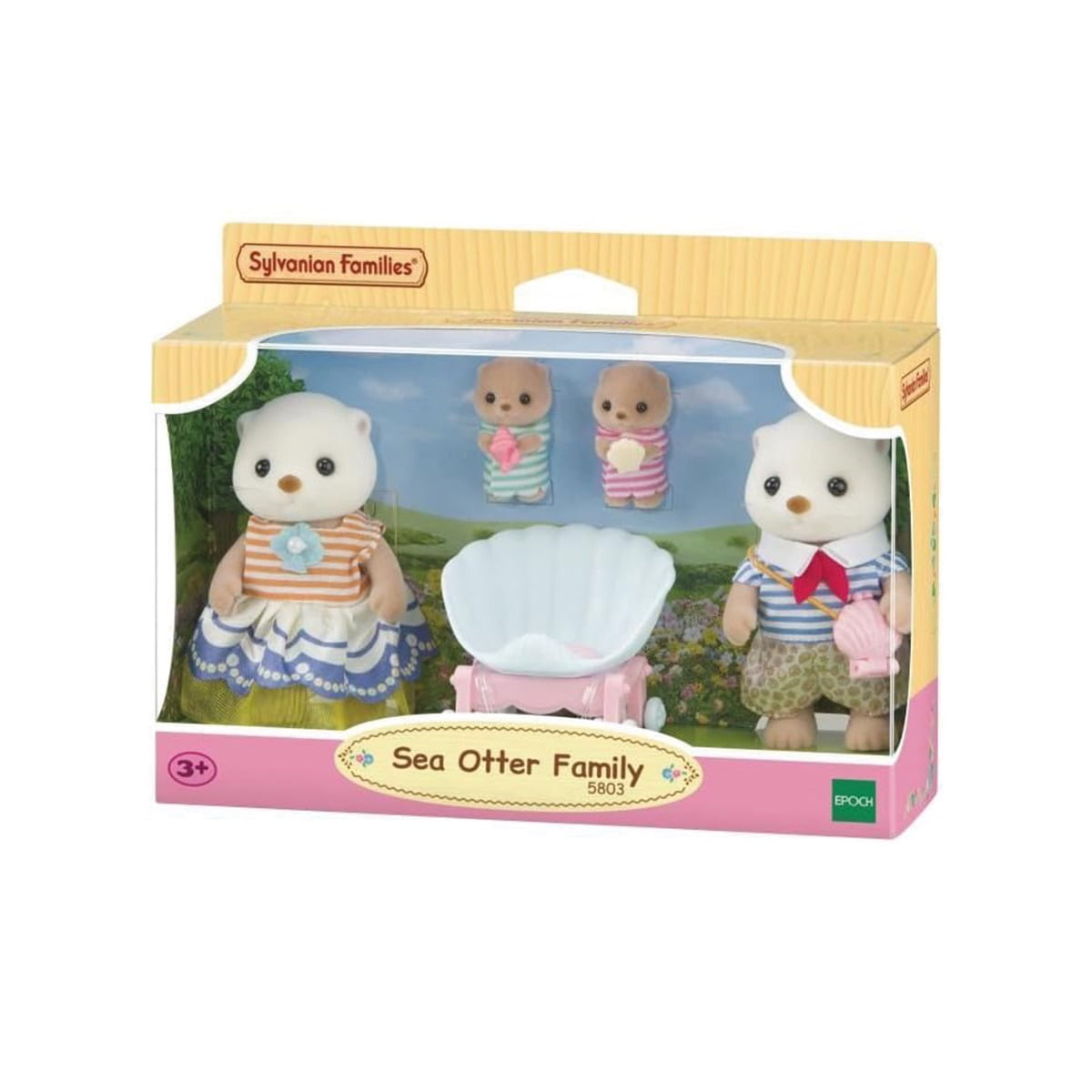 Familia Nutria Marina Sylvanian Families