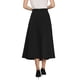 thumbnail image 3 of INSPIRE CHIC Falda de Línea A para Mujer, Cintura Alta Elástica, Falda Maxi con Bolsillos XL Negro, 3 of 5