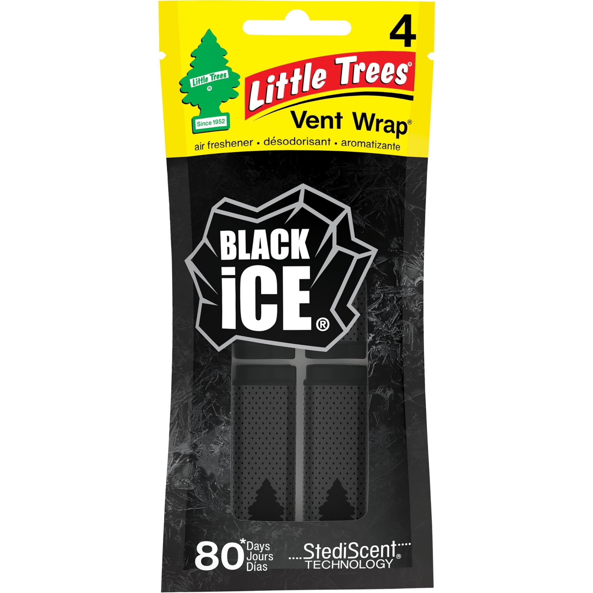 Aromatizante Para Rejilla Ventilacion Aroma Black Ice Ctk-52731 Little Tree