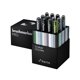 thumbnail image 3 of Marcador de punta pincel Karin Brush Pro - 12 tonos de gris a base de agua, 3 of 5
