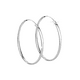 thumbnail image 2 of Aros Plata Argolla Borde Ovalado 60 mm, 2 of 7