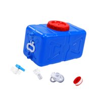 Magideal - Depósito De Agua Portátil Con Diseño Horizontal Recipiente De Agua De Gran Capacidad Barril De Almacenamiento De Agua Para Bebidas Hecho En Pp Resiste 30 Litros