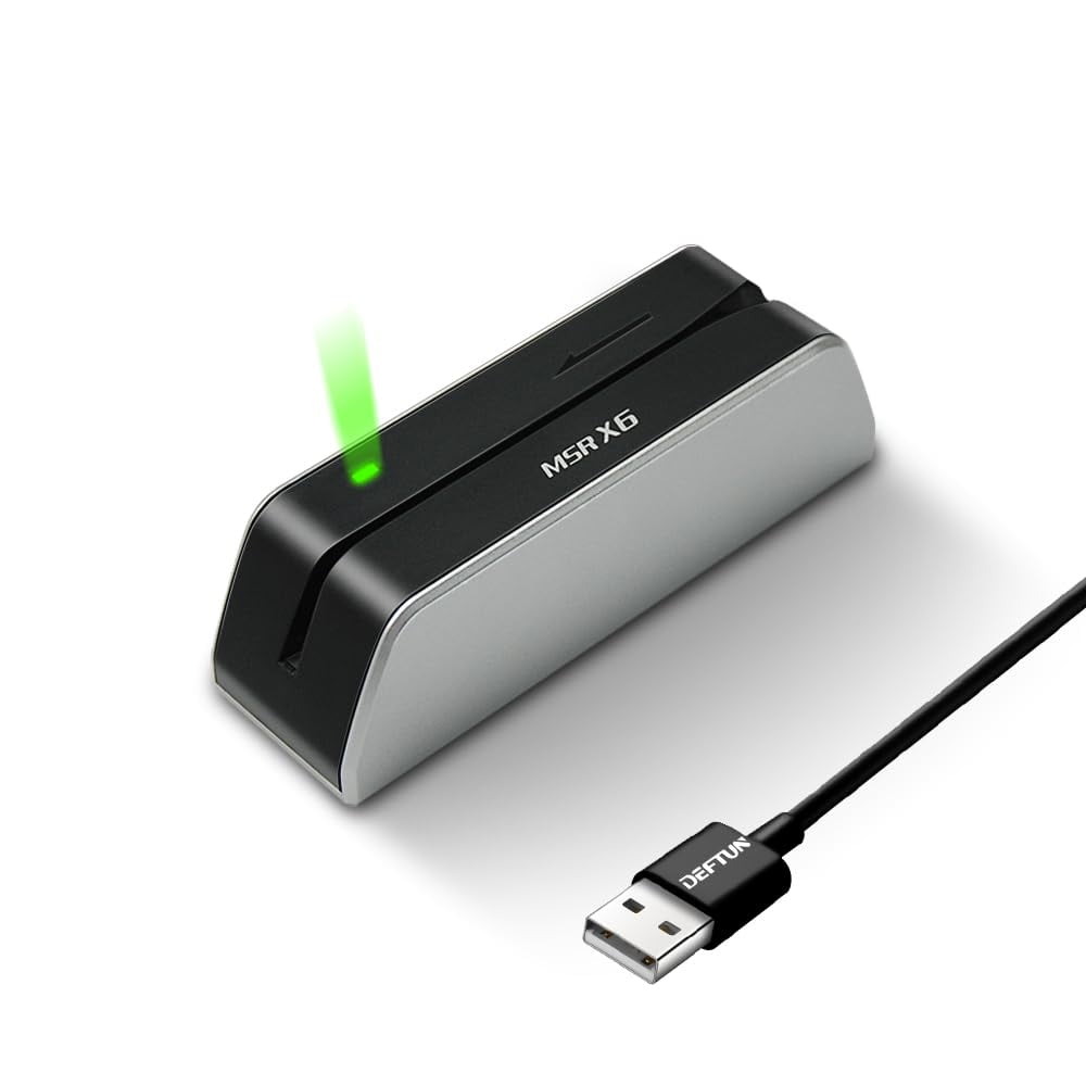 Lector Grabador De Tarjetas Deftun Msrx6 Usb