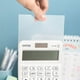 thumbnail image 4 of 2pcs Transparent Sticker Sticky Note Memo Pad Notepad Diary School Stationery Office Supplies (50 Sheets/book) S: 2.99*1.96inch/ 7.6*5CM M: 2.99*2.99inch / 7.6*7.6cm L: 3.74*2.75inch /9.5*7CM, 4 of 4