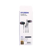 Audífono Con Cable Color Negro Hyundai