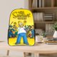 thumbnail image 4 of Los SimpsonMochila transparente temática, resistente y duradera, bolsa see-through para trabajo, deporte, universidad y viaje, 31 × 43 cm, 4 of 6