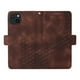 thumbnail image 5 of Carcasa FOXDOCK iPhone 15 de cuero PU, diseño acolchado clásico, protección contra caídas y rayones, 5 of 5