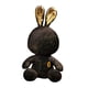 thumbnail image 2 of Conejo De Peluche De A?o Nuevo Lunar Chino Conejito Lindo Para Adornos De Mesa Negro, 2 of 5