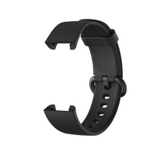 Vanan - Correa Silicona Para Xiaomi Mi Watch Lite Redmi Negro