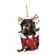 thumbnail image 4 of Adorno Para árbol De Navidad Con Dise?o De Perro Salchicha, Letreros Colgantes Para Festivales, Estilo Interior B, 4 of 5
