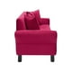 thumbnail image 3 of Sofa Lua 3c Felpa 20 Burdeo, 3 of 4
