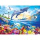 thumbnail image 1 of Rompecabezas RoseArt Kodak Premium Playful Summer Dolphins, 1 of 7