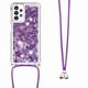 thumbnail image 1 of Funda FOXDOCK para Samsung Galaxy A13 4G con Cuerda Ajustable, Brillo Líquido, Protección Antigolpes y Lente – Ideal para Regalo, 1 of 6