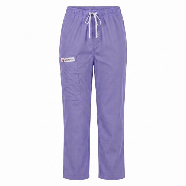 Pantalón clínico Recto Unisex Ripholia ALG-799-3 Algodón
