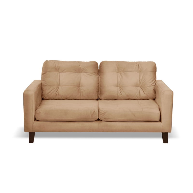 Latam Home - Sofa Napoles 2c Tela Velvet Beige