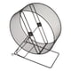 thumbnail image 4 of Rueda de ejercicio de para hámster de hierro, rueda silenciosa para correr con conejillo de indias, antideslizante para ratón rata Gerbil con , 26x15x28.5cm, 4 of 5