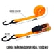 thumbnail image 4 of Juego 4 Eslinga Cinta Amarre Con Ratchet 1.5 Pulgadas 25mm Naranja, 4 of 6