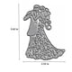 thumbnail image 2 of Plantillas de metal Cutting Dies HGSALK para novios, novios y novias, 2 of 9
